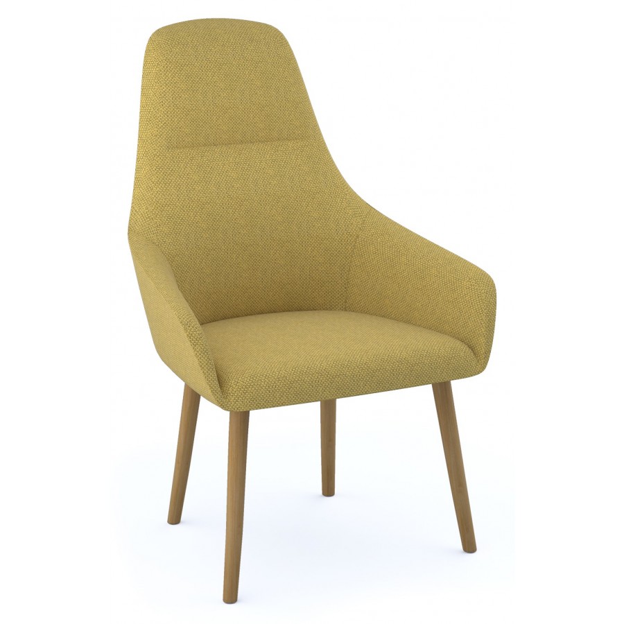 Juna Bespoke High Back Lounge Chair With Choice Of Frames